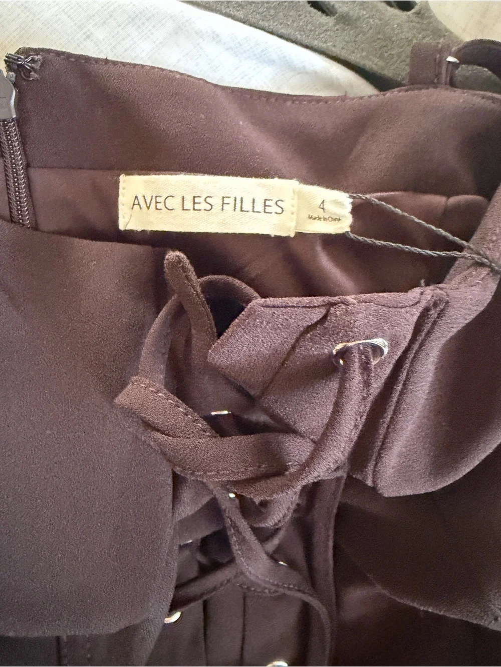 Avec Les Filles spaghetti straps